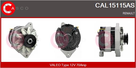 CASCO CAL15115AS Brand New...