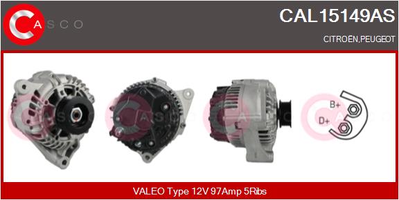 CASCO CAL15149AS Brand New...