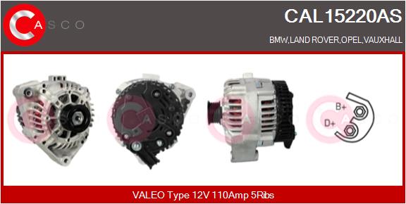 CASCO CAL15220AS Brand New...