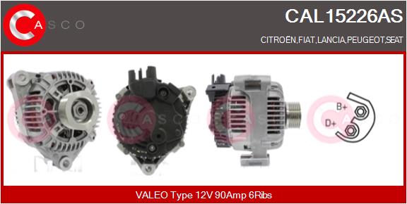 CASCO CAL15226AS Brand New...