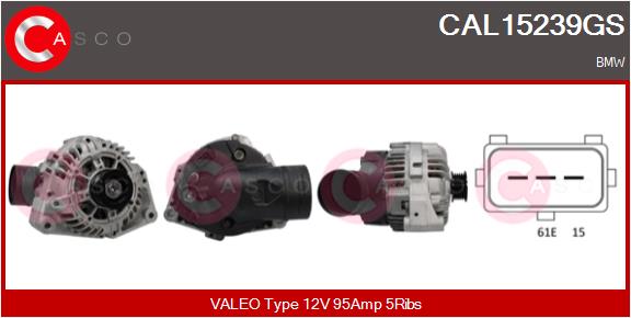 CASCO CAL15239GS Genuine...