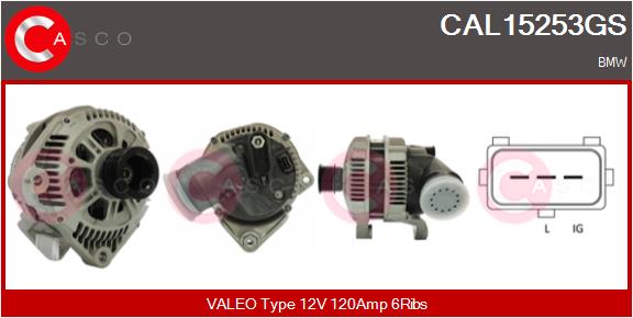 CASCO CAL15253GS Genuine...