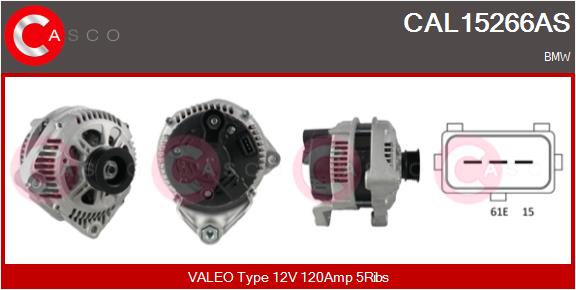 CASCO CAL15266AS Brand New...
