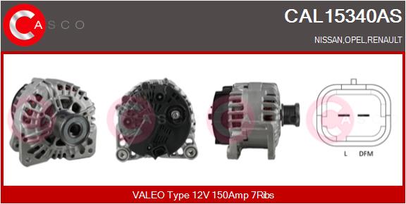CASCO CAL15340AS Brand New...