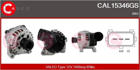 CASCO CAL15346GS Genuine...