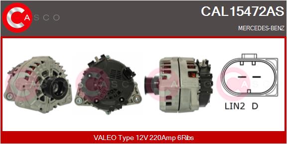 CASCO CAL15472AS Brand New...