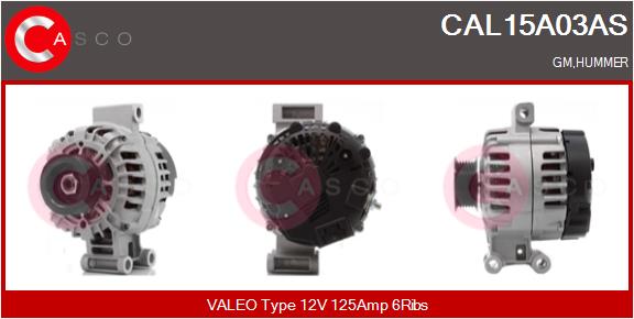 CASCO CAL15A03AS Brand New...