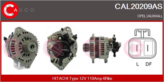 CASCO CAL20209AS Brand New...