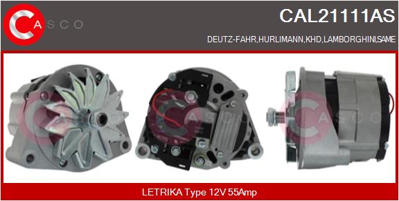 CASCO CAL21111AS Brand New...