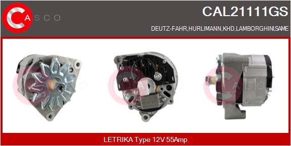 CASCO CAL21111GS Genuine...