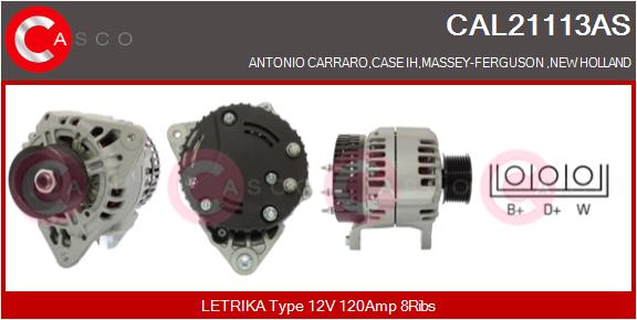 CASCO CAL21113AS Brand New...