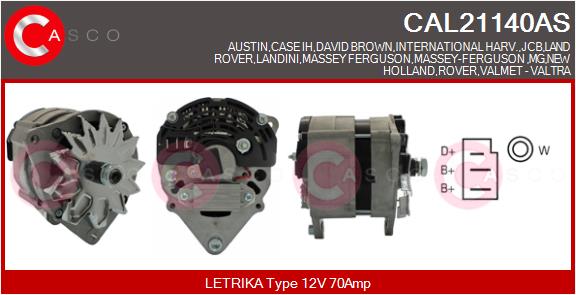 CASCO CAL21140AS Brand New...