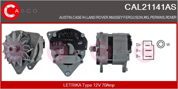 CASCO CAL21141AS Brand New...
