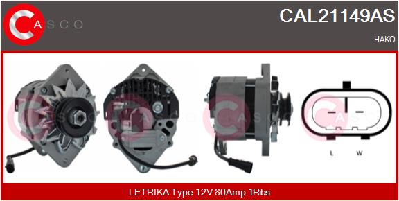 CASCO CAL21149AS Brand New...