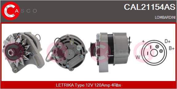 CASCO CAL21154AS Brand New...