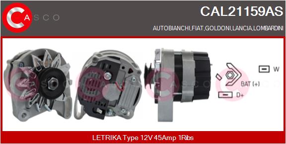 CASCO CAL21159AS Brand New...