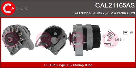 CASCO CAL21165AS Brand New...