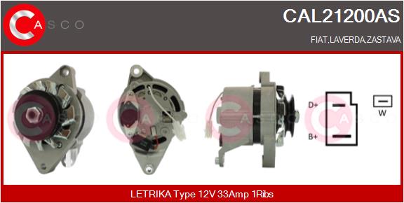 CASCO CAL21200AS Brand New...