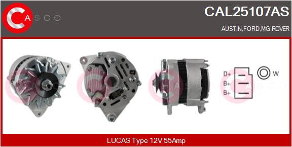 CASCO CAL25107AS Brand New...