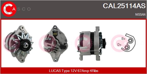 CASCO CAL25114AS Brand New...