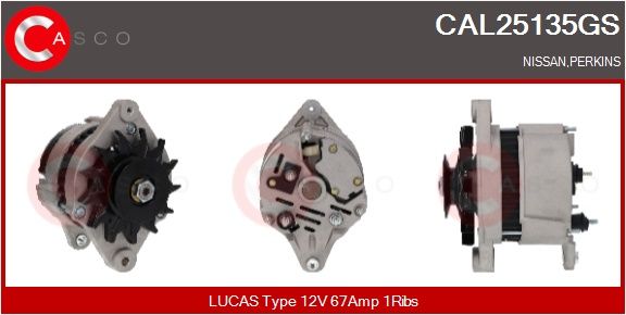 CASCO CAL25135GS Brand New...
