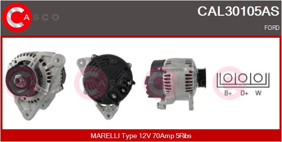 CASCO CAL30105AS Brand New...