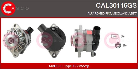 CASCO CAL30116GS Genuine...