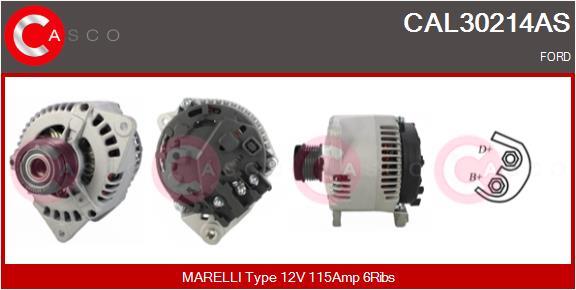 CASCO CAL30214AS Brand New...