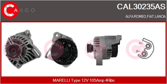 CASCO CAL30235AS Brand New...
