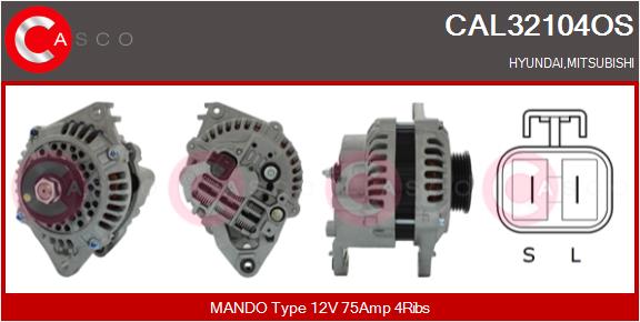 CASCO CAL32104OS Reman - No...