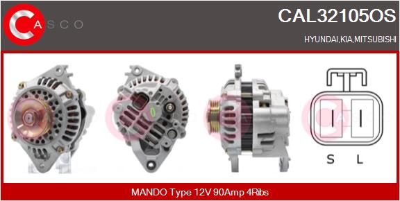 CASCO CAL32105OS Reman - No...