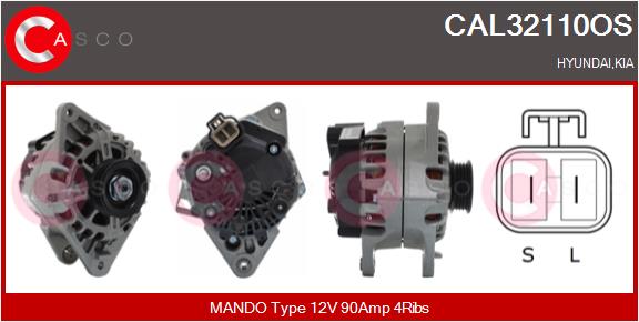 CASCO CAL32110OS Reman - No...