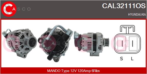 CASCO CAL32111OS Reman - No...