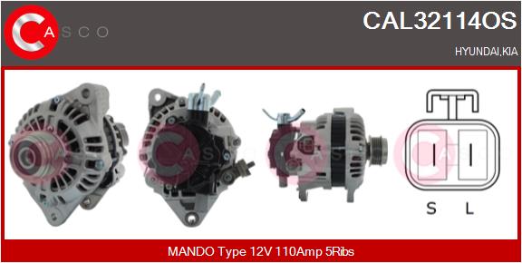 CASCO CAL32114OS Reman - No...