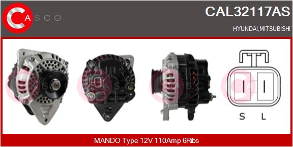 CASCO CAL32117AS Brand New...