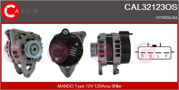 CASCO CAL32123OS Reman - No...