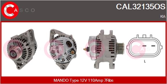 CASCO CAL32135OS Reman - No...