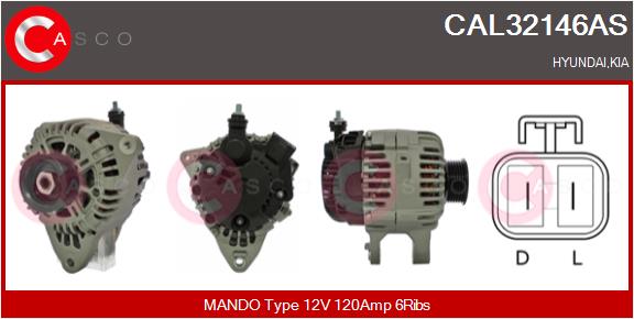 CASCO CAL32146AS Brand New...