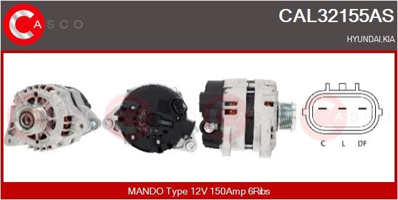 CASCO CAL32155AS Brand New...