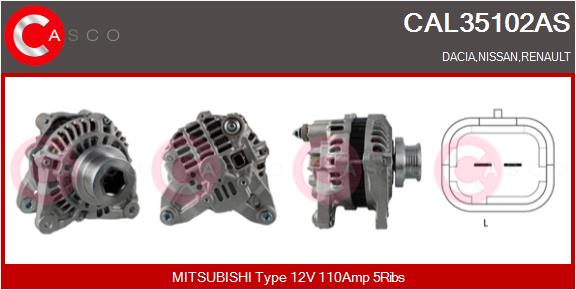CASCO CAL35102AS Brand New...