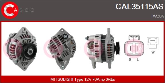 CASCO CAL35115AS Brand New...