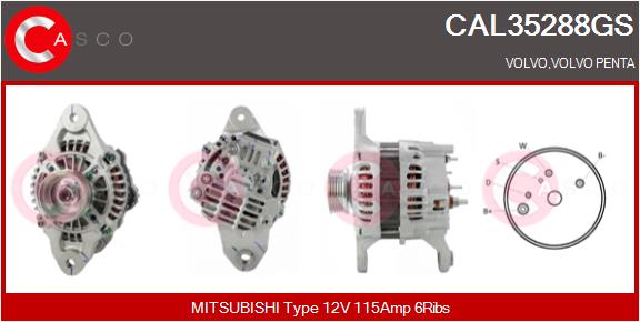 CASCO CAL35288GS Genuine...