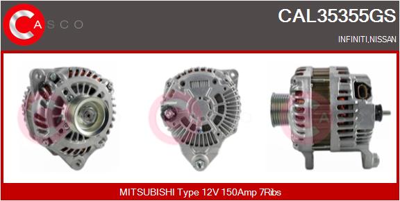 CASCO CAL35355GS Genuine...