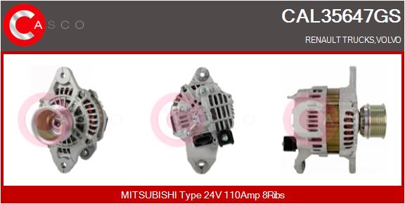 CASCO CAL35647GS Genuine...