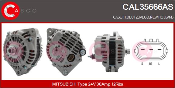 CASCO CAL35666AS Brand New...