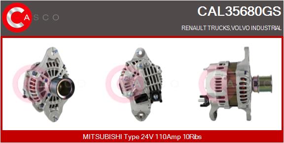 CASCO CAL35680GS Genuine...