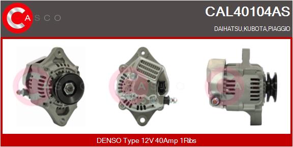 CASCO CAL40104AS Brand New...