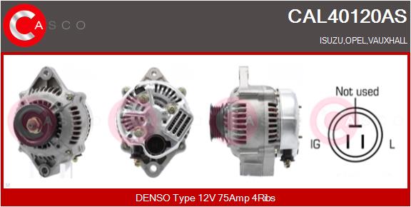 CASCO CAL40120AS Brand New...