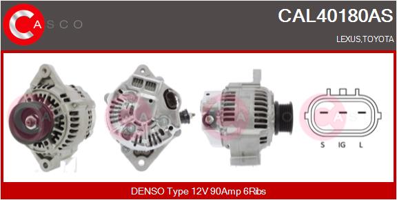 CASCO CAL40180AS Brand New...