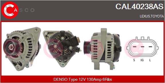 CASCO CAL40238AS Brand New...